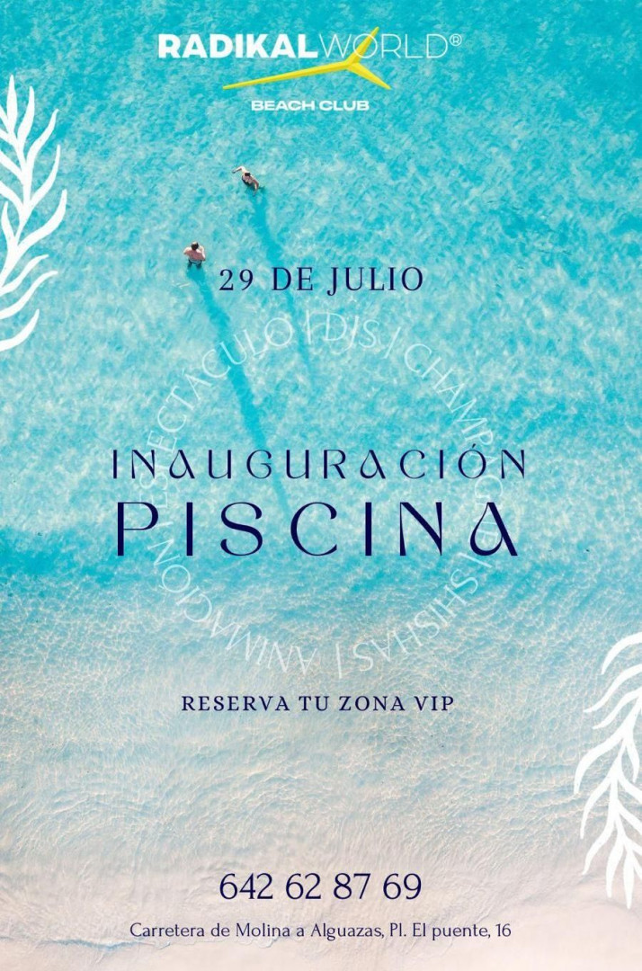 ¡Inauguración de la Piscina de Radikal World Beach Club! ¡Inauguración de la Piscina de Radikal World Beach Club!