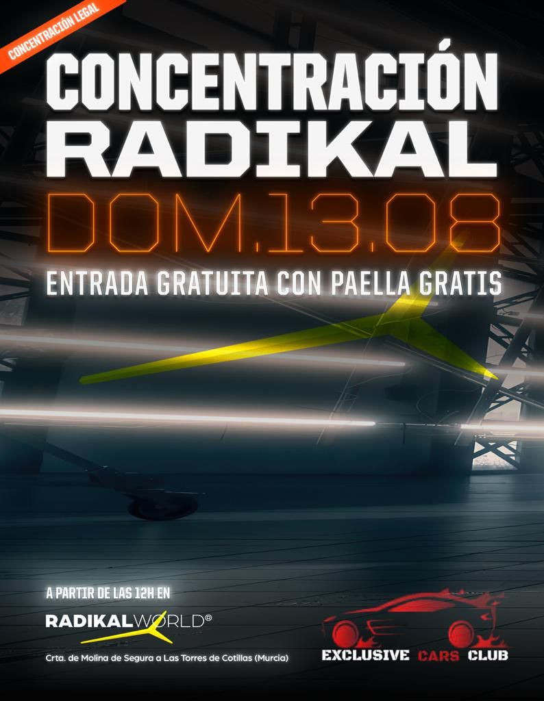 CONCENTRACIÓN RADIKAL CONCENTRACIÓN RADIKAL