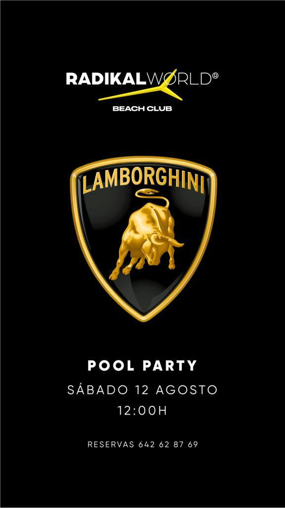 LAMBORGHINI POOL PARTY LAMBORGHINI POOL PARTY